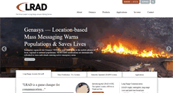 Desktop Screenshot of lradx.com