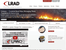 Tablet Screenshot of lradx.com